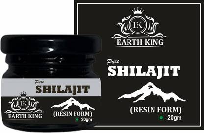 EARTH KING Pure Shilajit/Shilajit Resin (Semi Liquid) for Strength, Stamina & Power – 20Gm