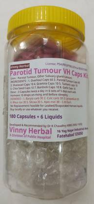 Vinny Herbal Parotid Tumour VH Capsules Kit