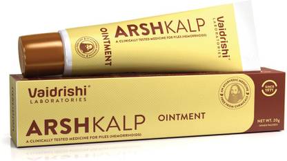 VAIDRISHI Arshkalp Ointment – 20g Pack