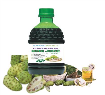 earthayush Noni Juice , Effective Body Supplement & Detoxifire , 500 ML , Pack of 1