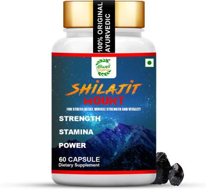 Allwell-organics SHILAJIT MOUNT (500mg)
