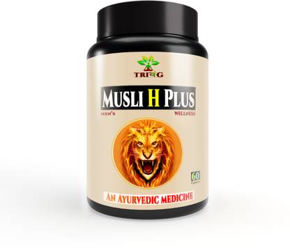 Trivang Musli H plus With Ashwagandha, For Power, Strength ,testoster