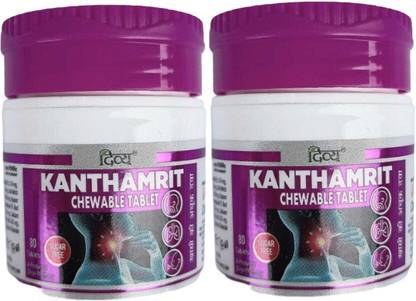 PATANJALI Kanthamrit Chewable Tablet 80 N