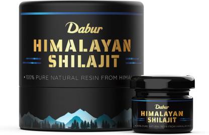 Dabur 100% Pure Himalayan Shilajit Resin |Boosts Stamina & Immunity |Revitalises Body