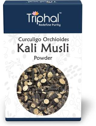 Triphal Kali Musli Churna - Black Moosli Powder | 100% Natural and Pure