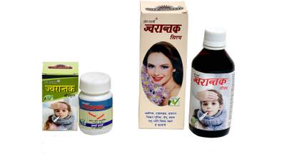 ओम स्वामी Jwarantak Capsule with Jwarantak syrup (Combo Pack)