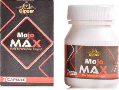CIPZER Mojo MAX Capsules for Men Natural Energy and Stamina Booster, Vigor (7 Capsule)