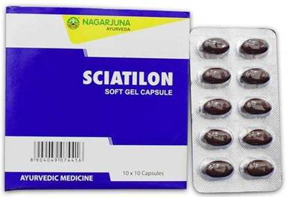 Nagarjuna SCIATILON Soft Gel 100 capsules