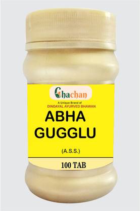 chachan Abha Guggal tablet Aabha Gugal100 Tablet Abha Guggulu Abha Guggulu