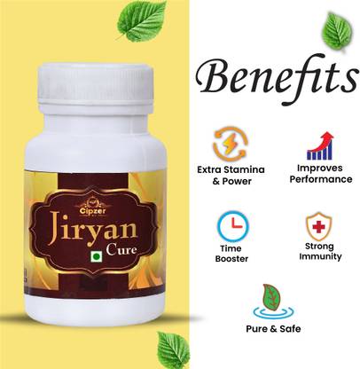 CIPZER Jiryan Cure Pills 60's – Herbals Formula for Energy and Vitality