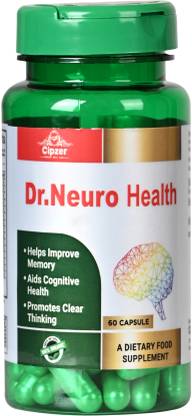 CIPZER Dr. Neuro Health 60 Capsules, Helps to boost memory power enhance cognition