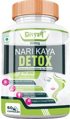 Divya Shree Nari-Detox Capsule Help In Balancing Hormones & Vaginal Infections in Women
