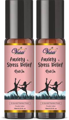 VEDOBI ANXIETY AND STRESS RELIEF ROLL ON |Medicine for Anxiety | 20 ml