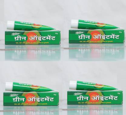 Orichem Green Ointment cream for itching (Pack of 4)