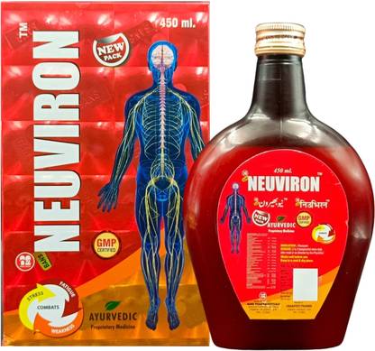 HERBSHD Neuviron Syrup For Nerve tonic, increase brain power, improving memory