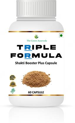 The green ayurveda TRIPLE FORMULA SHAKTI BOOSTER PLUS CAPSULE