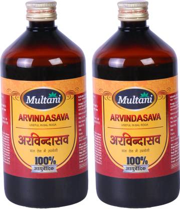 Multani Ayurvedic Arvindasava Syrup | Relives Excess Gas, Flatulence -