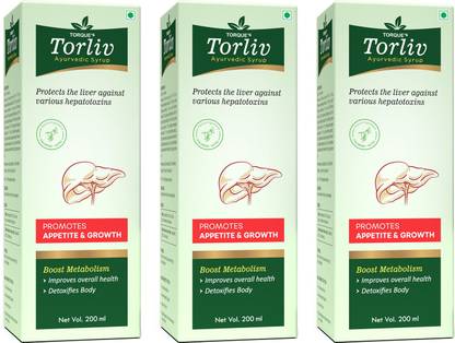Torliv Ayurvedic Healthy Liver Tonic - 200ml | Ayurvedic Body Detox Syrup