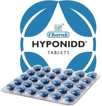 CHARAK Hyponidd Tablets - Reduce Insulin Resistance,Maintain Blood Glucose Level (Pack of 4)(120 Tablets)
