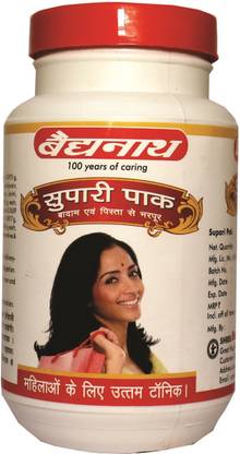 Baidyanath Supari Pak 250 Gm - Restorative Tonic For Women Improve Digestion