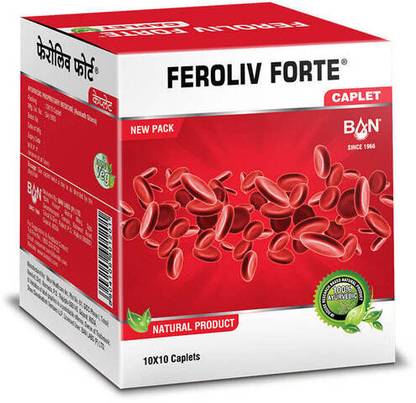 BAN LABS FEROLIV FORTE CAPLET
