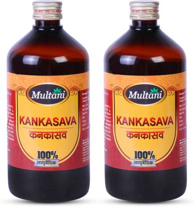 Multani Kankasava Syrup | Relief From Cough, Sore Throat & Clear Mucus - (450ml Each)