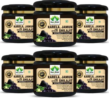GargRishi Karela Jamun with Shilajit Powder Maintain Blood Sugar Natural& Stamina Enhancer