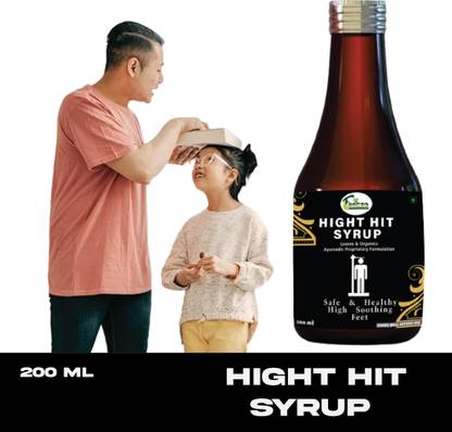 Fasczo Height Hit Syrup For Kids, For Strong Bone, Teeth, Height Growth, Height Juice