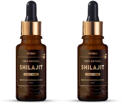 Nirvasa Pure Shilajit Liquid For Strength, Power & Stamina