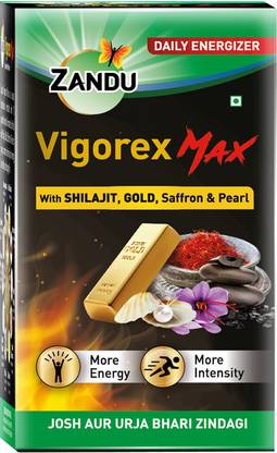 ZANDU Vigorex Max Enriched | More Energy | More Intensity