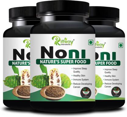 Riffway Noni Natural Dawa Noni Capsule Improves Brain Power & Energy