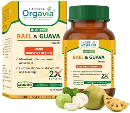 Orgavia Bael & Guava Tablets