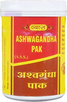 Vyas pharmacuticals Ashwagandha Pak 200gm | Helps in Stress, Nourishment and Rejuvenation