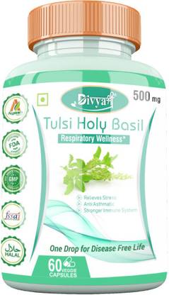 Divya Shree Tulsi Holy Basil Fights Allergies & Any Flu, Skin Care, Protects