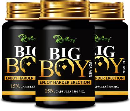 Riffway Big Boy S-E-X Men Capsule For Stable Harder Erection Improves Energy