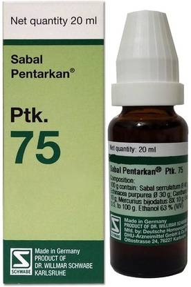 Dr.Willmar Schwabe India SABAL PENTARKAN Ptk.75