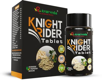 A R Ayurveda Knight Rider Tablet for Men| For Strength, Stamina & Overall Health