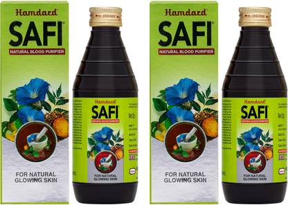 Hamdard Safi 100% Pure Blood Purifier Syrup|200ml|For Healthy & Glowing Skin|