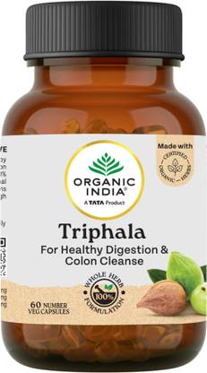ORGANIC INDIA Triphala 60 Capsules Bottle