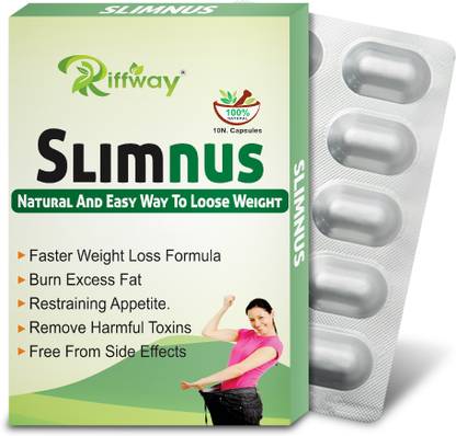 Riffway Slimnus Tablet Reduce Extra Fat Without Diet & Exercise 100% Herbal