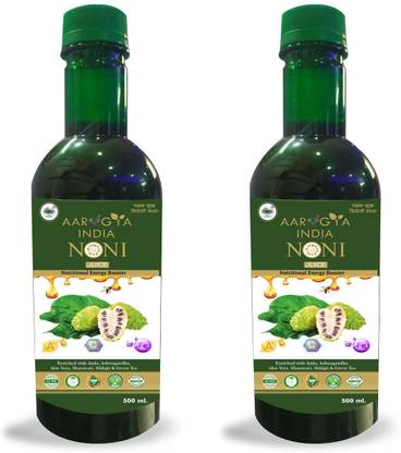 Aarogya India Noni Juice for Health - Pure Noni Extract | Natural Immunity Booster| 1000 ML