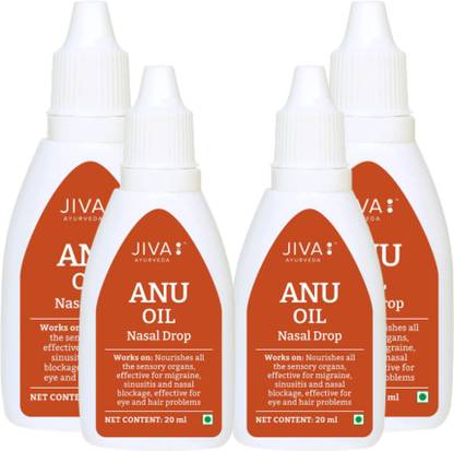 ज़ीवा Anu Oil - Anu Tail - 20 ml Each Pure Herbs Used, Unblocks Nasal Congestion