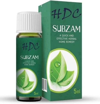 H D C SUBZAM Handy Quick Home Remedy, For Instant Cold, Pain Relief, For All Ages