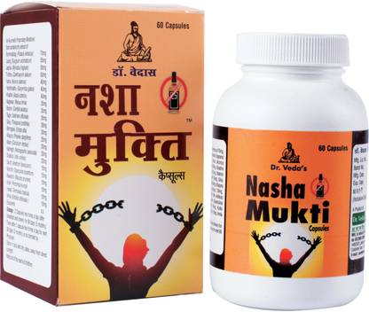 DR. VEDA'S Nasha Mukti Capsule Ayurvedic 1x60 -Pack Of 1