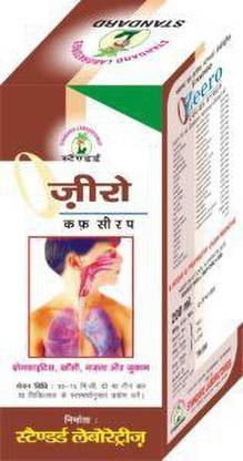STANDARD Zeero Cough Syrup (100ml) (Pack Of 4)
