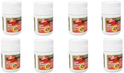 Dabur Lauh Bhasma ( V.Pati Yog ) 10 Gram Pack Of Eight(8)