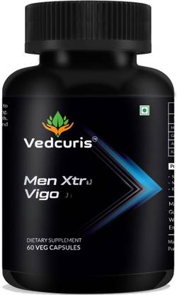 vedcuris Men Xtra Vigor for Performance and Strength- Boost Testosterone