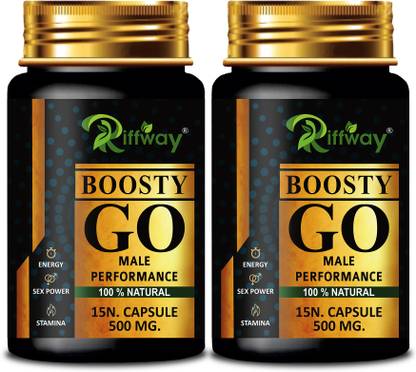 Riffway Boosty Go _ Herbal Supplement Stamina Capsule For Better Strength