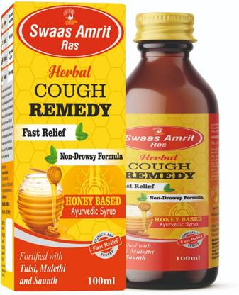 MANDALA HEALTHCARE Swaas Amrit Ras Herbal Cough Remedy