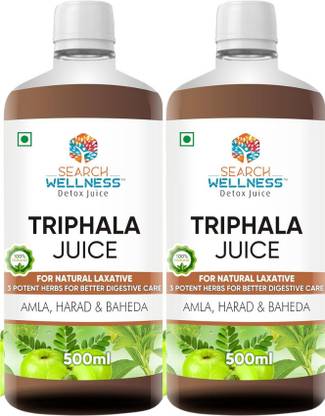 SEARCH WELLNESS Triphala Juice 500 ML Support Metabolism | Constipation & Digestive Supplement